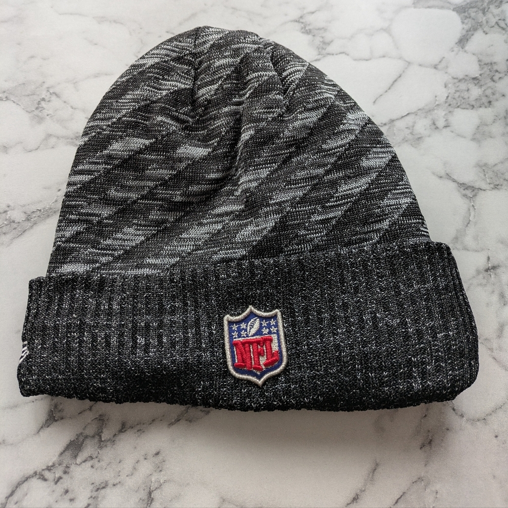 Raiders Black and Gray‎ Beanie - Picture 2 of 3